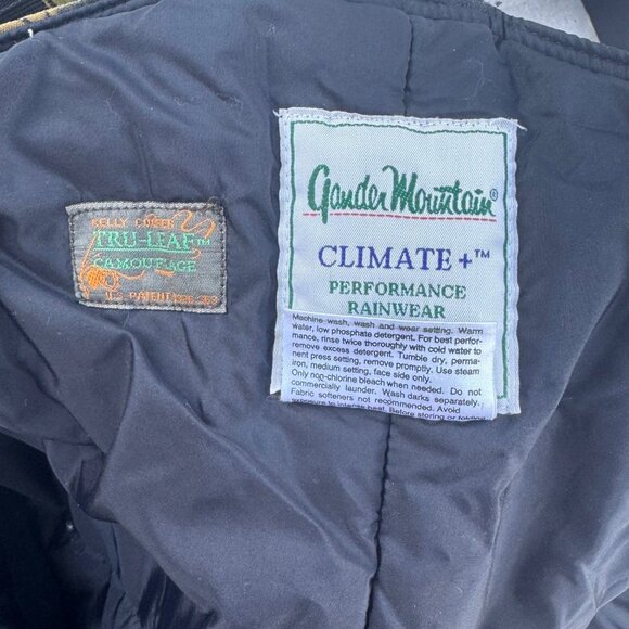 Gander Mountain Bib Pants Men M-XL Camo Leaf Waterfowl Hunting - Picture 11 of 14